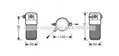 AVA QUALITY COOLING old541 -  Осушитель, кондиционер